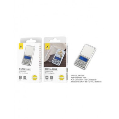 ONE PLUS Pesa Digital Gramera NR9109 500G,0.01G con Pilas Aaa
