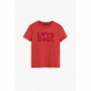 Camiseta Lisa Texto de DESIGUAL