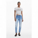 Camiseta Lisa Texto de DESIGUAL