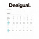 Camiseta Lisa Texto de DESIGUAL