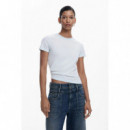 Camiseta Logo Strass de DESIGUAL