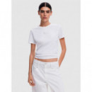 Camiseta Logo Strass de DESIGUAL