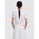 Camiseta Logo Strass de DESIGUAL