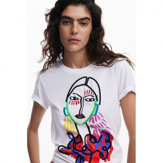 Camiseta Estampado Arty de DESIGUAL