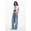 Camiseta Estampado Arty de DESIGUAL