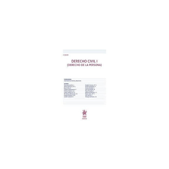 Derecho Civil I 5Âª Edicion   2025