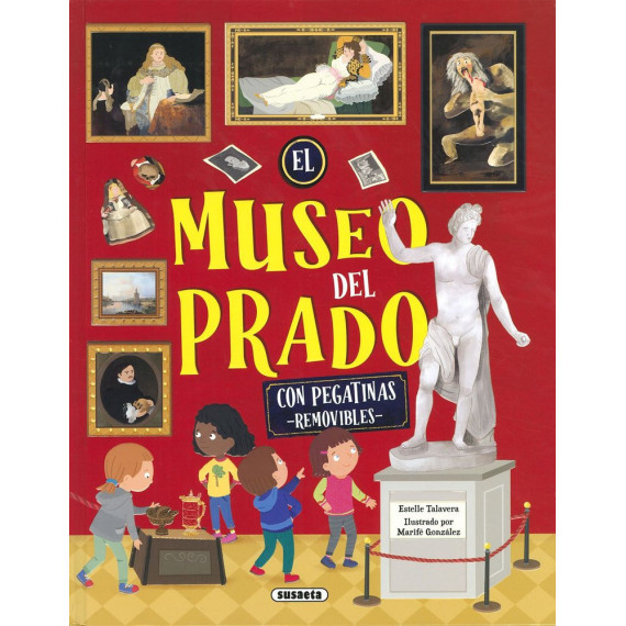 el Museo del Prado con Pegatinas   2025