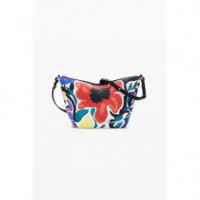 Bolso Bandolera Flores Mediano de DESIGUAL