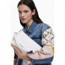 Bolso Bandolera Logo 3D de DESIGUAL