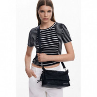 Bolso Bandolera Bordado Mediano de DESIGUAL