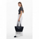 Bolso Shopper Bordado Grande de DESIGUAL