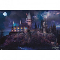 Póster Castillo de Hogwarts Harry Potter