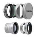 Kit de Lentes Fuji X100VI/X100V Pro Plata  FREEWELL