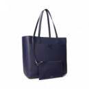 Bolso Tote Cameryn Grande Piel Granulada  RALPH LAUREN