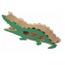 PAWISE Roedor Casita Madera Cocodrilo