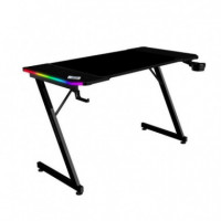 MARS GAMING Mesa Gaming MGDX120RGB Negro