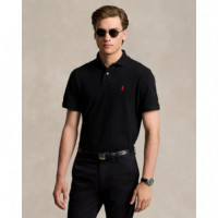 Polos Polo POLO RALPH LAUREN el Icónico Polo de Piqué Negro