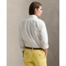 Camisas Camisa de Sarga POLO RALPH LAUREN Custom Fit Blanco