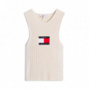 Camiseta sin Mangas con Espalda Deportiva  TOMMY HILFIGER