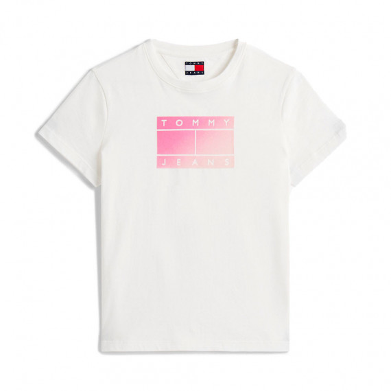 Camiseta de Cuello Redondo con Logo Degradado  TOMMY HILFIGER