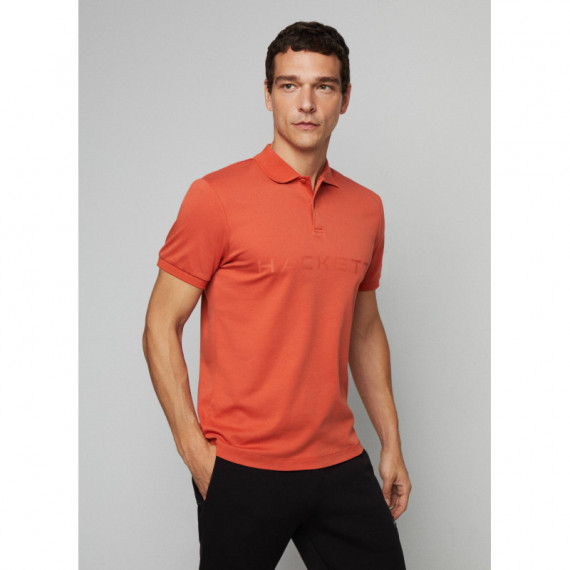 Essential Polo Orange  HACKETT - Guanxe Atlantic Marketplace