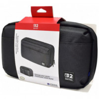 Bolsa de Viaje Reversible Negra Nintendo SWITCH2  HORI