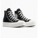 Chuck Taylor All Star Lift Black/egret/flamingo Fade CONVERSE