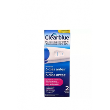 Clearblue Test de Embarazo Ultratemprana 2 Unidades  PROCTER & GAMBLE