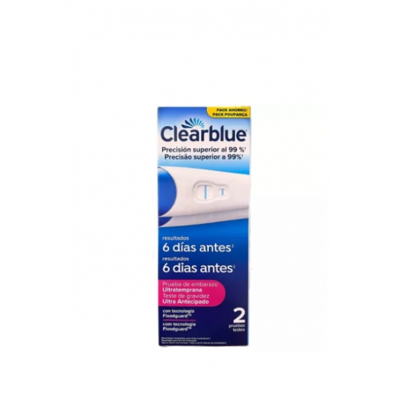 Clearblue Test de Embarazo Ultratemprana 2 Unidades  PROCTER & GAMBLE