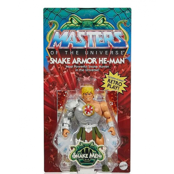 Figura He-man Snake Armor Masters del Universo  MATTEL