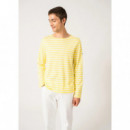 Camisetas Hombre Camiseta SAINT JAMES Unisex Minquiers Acidule Neige