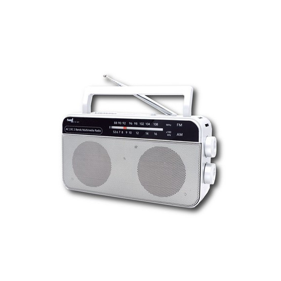 SAMI Radio Analogica Am/fm Corriente/pila/bateria Recargable/bluetooth/usb/micro Sd/aux. RS-11827