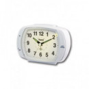 SAMI  Despertador Analogico S-99104L Silencioso Varios Colores