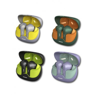 SAMI Auricular BLUETOOTH con Base Cargadora Furia Gris RS-12434