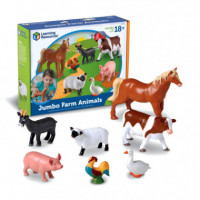 Animales de la Granja Jumbo  LEARNING RESOURCES