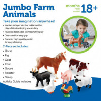 Animales de la Granja Jumbo  LEARNING RESOURCES