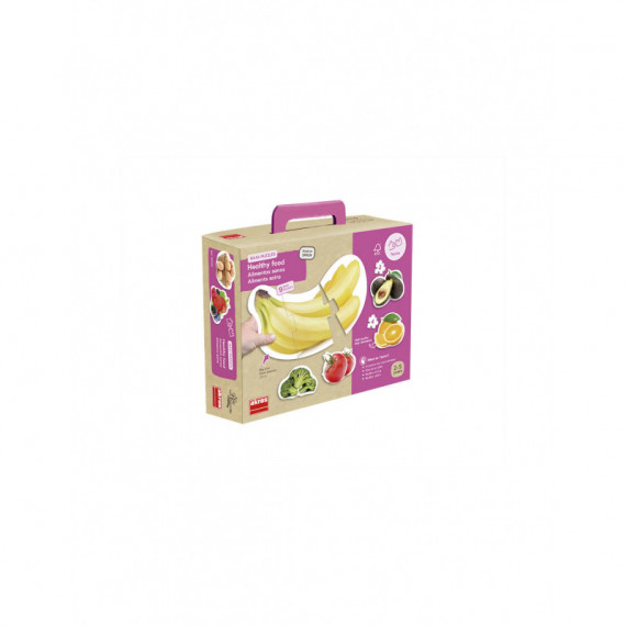 Maxi Puzzle de Alimentos Sanos  AKROS
