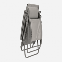Sillón Relax R Clip- Plegable- Color Marrón Terre/titane- LAFUMA Mobilier®