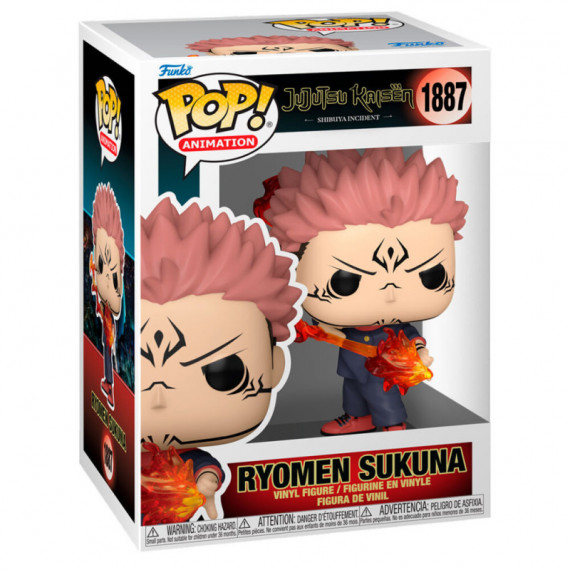 FUNKO Pop Jujutsu Kaisen Shibuya Incident Ryomen Sukuna 1887