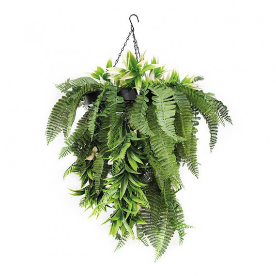 Planta Artificial Colgante Serie Adrianna DONNA GARDEN 50X70 Cm