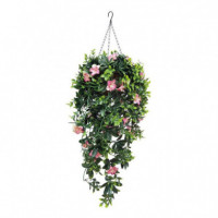 Planta Artificial Colgante Serie Abigail DONNA GARDEN 100X35CM