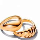 Anillos Combinables Ondulados 163832C00  PANDORA