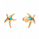 Pendiente de Botón Estrella de Mar 263820C01  PANDORA