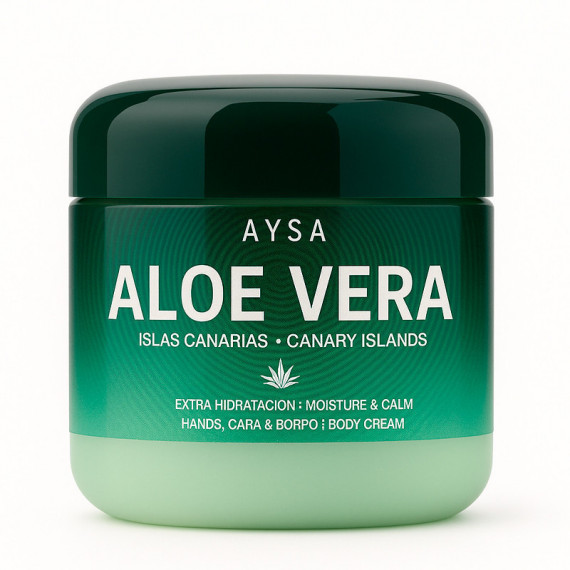 Aloe Vera Crema Manos, Rostro y Cuerpo  AYSA