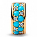 Charm de Clip Azul 763902C01  PANDORA