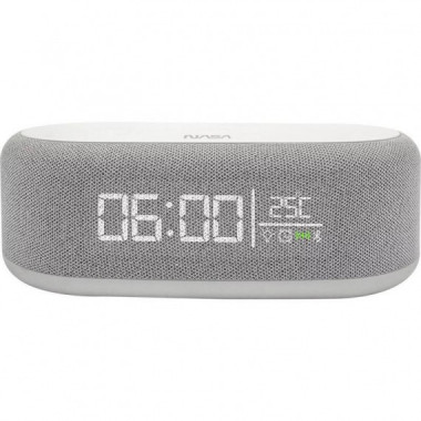 NASA SPC400 Altavoz BLUETOOTH con Reloj y Cargador Inalámbrico