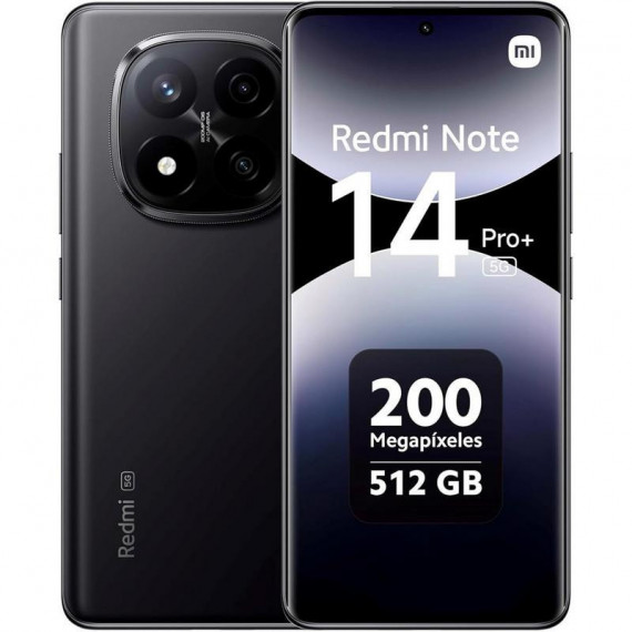 XIAOMI Redmi Note 14 Pro+ 5G Midnight Black 512GB 12GB Ram