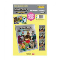 Archivador + 3 Sobres Minecraft  PANINI
