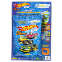 Archivador + 3 Sobres Hot Wheels  PANINI
