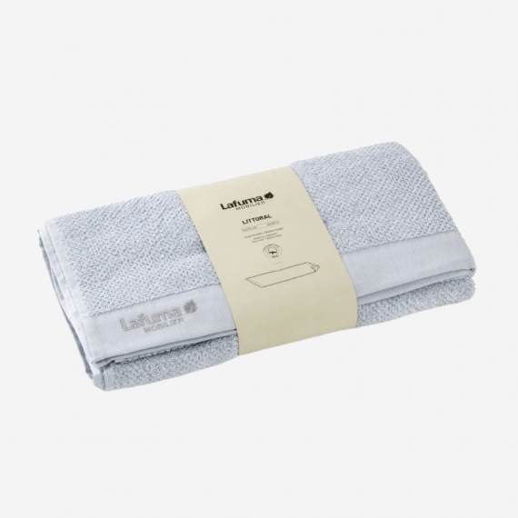 Toalla de Baño Littoral- Tamaño Grande- Algodón- Color Gris- 170X75 Cm- Lafuma®  LAFUMA